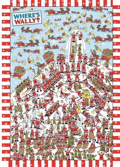 Where S Waldo Christmas Printable